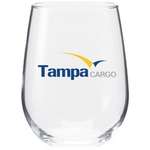 Business Wine Glasses & Goblets - 17 oz Vina Stemless White Wine Glass