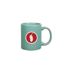 11 oz C-Handle Mug - Glossy Colors Teal Green