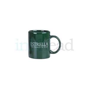 11 oz C-Handle Mug - Glossy Colors Green
