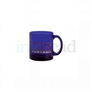 13 oz C-Handle Glass Mug (Color) 