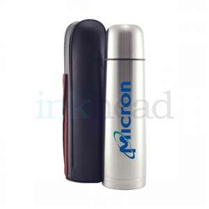 Custom Promotional 24 oz Brushed Stainless Vacuum Thermal Bottle