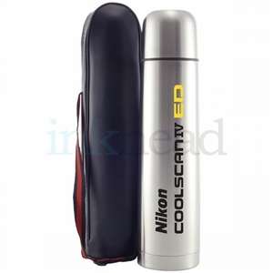 Custom Promotional 33 oz Brushed Stainless Vacuum Thermal Bottle