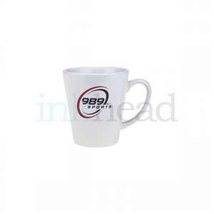 Custom Promotional 13 oz Mini Latte Mug - Glossy Light Colors