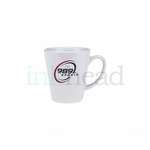 Promotional Cafe Coffee Mugs - 13 oz Mini Latte Mug - Glossy Light Colors