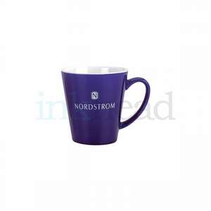 13 oz Mini Latte Mug - Glossy Two-Tone 