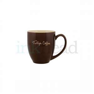 15 oz Bistro Mug - 2 Tone Glossy