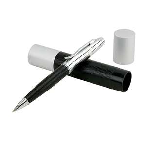 Custom Promotional Faux Leather Pen & Holder