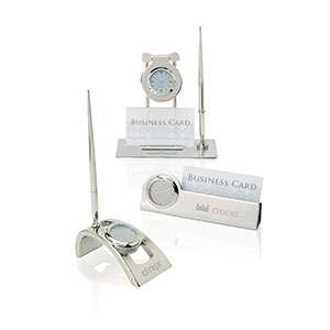Custom Promotional Struttura I - Clock/Pen Stand
