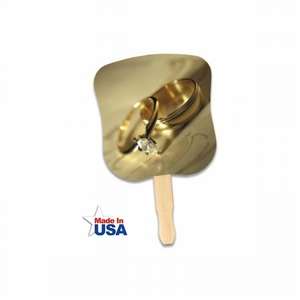 Custom Promotional Rings Stock Design Hand Fan