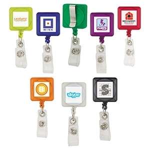 Custom Promotional Square Badge Holder