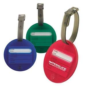 Custom Promotional Round Luggage Tag