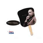 Promotional Fans - Dr. Martin Luther King Jr. Stock Design Hand Fan