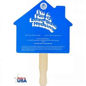 House Shaped Hand Fan