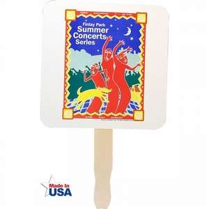 Square Shaped Hand Fan
