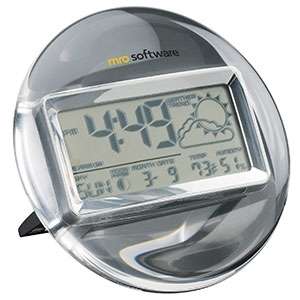 Custom Promotional Acrylic Clock/Weather Station
