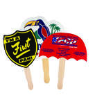 Business Fans - Custom Shaped Hand Fan