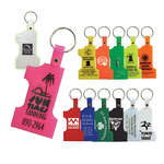 Imprinted Keychains & Key Tags - Number One Key Tag