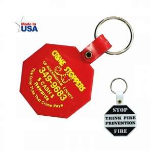 Octagon Key Tag