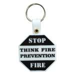 Customized Standard Keychains - Octagon Key Tag