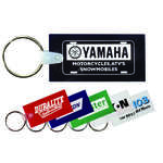 Imprinted Keychains & Key Tags - Rectangle Key Fob