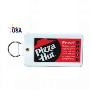 Custom Promotional Large Punchable Key Tag - 2" x 3-1/2"