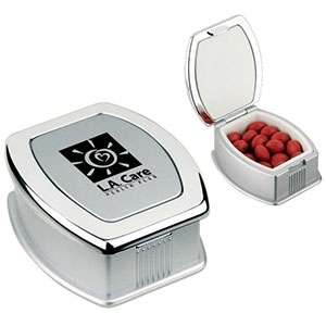 Custom Promotional Salute I - Square Styled Pill Box