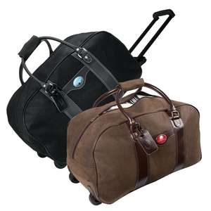 Custom Promotional Trevi - Black Rolling Bag