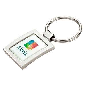 Custom Promotional Full Color Domed Keyring