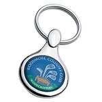 Personalized Keychains & Key Tags - Apparier - Color Domed Keyring