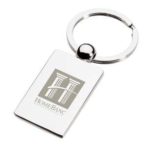 Custom Promotional Perspective Keychain - Rectangle