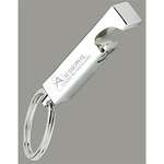 Imprinted Metal Keychains - Aberto II - Bottle Opener