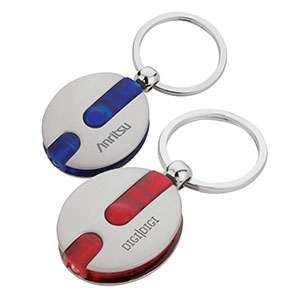 Custom Promotional Keychain w/ LED Light