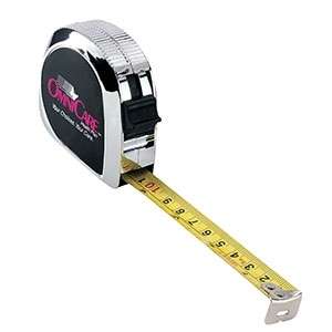 Custom Promotional 16' Chrome Tape Measure