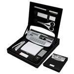 Custom Executive & Office Gifts - PU Leather Stationery Desk Set