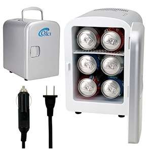 Custom Promotional Mini Silver Fridge