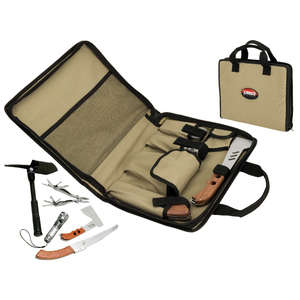 Custom Promotional 5-in-1 Camping/Survival Canvas Kit