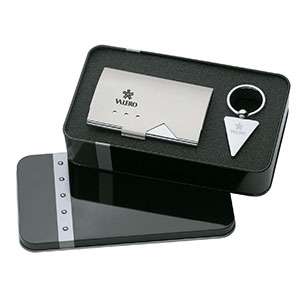 Custom Promotional Business Card Case/Keyring Giftset II