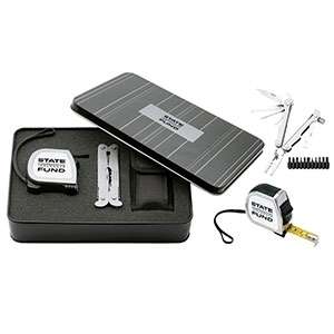 Custom Promotional 11-in-1 Huntington Tool/16' Tech Tool Gift Set