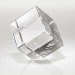 Custom Corporate Holiday Gifts - Canto II - Large Corner Block Award