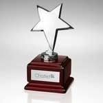 Promotional Awards & Recognition - Stella I - Star On Square Wood Award