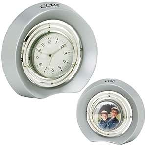 Custom Promotional Gyro Clock & Photo Frame