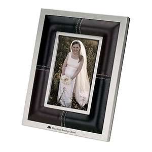 Custom Promotional Photo Frame - Leatherette 4" X 6" Photo Frame