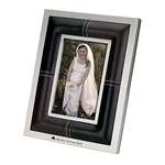 Imprinted Corporate Holiday Gifts - Photo Frame - Leatherette 4" X 6" Photo Frame