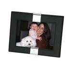 Promotional Corporate Holiday Gifts - Magnum - 5" X 7" Leather Photo Frame