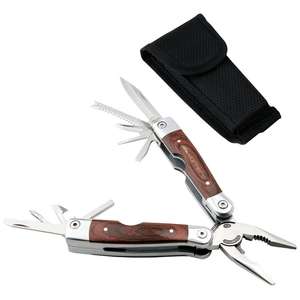 Custom Promotional Spring Loaded Wood Handle Plier