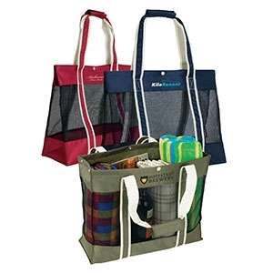 Custom Promotional Maglia - Mesh Beach Tote