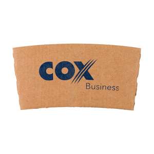 Custom Promotional Kraft Coffee Cup Sleeve