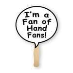 Promotional Fans - Bubble Shaped Hand Fan