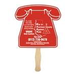 Wholesale Paper Hand Fans - Phone Shaped Hand Fan