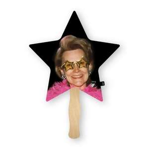 Custom Promotional Star Shaped Hand Fan